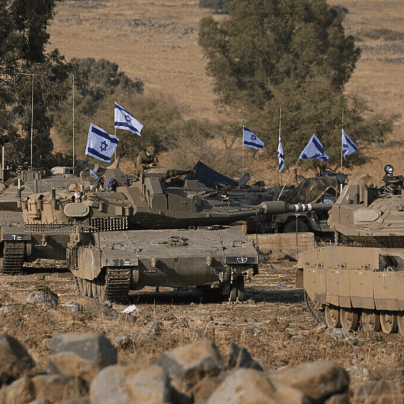 Conflito em Israel