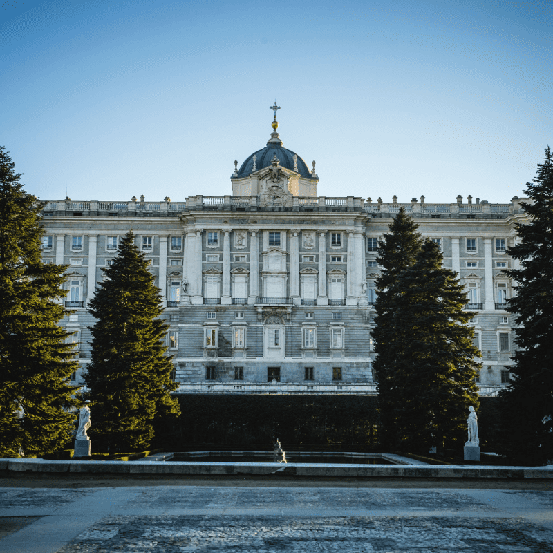 Excursão ao Palácio Real de Madri