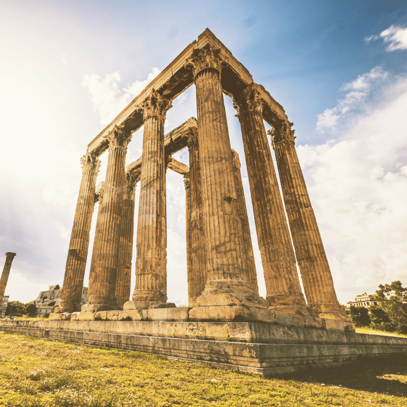 Templo de Zeus Olimpico Excursão