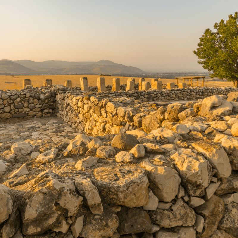 Tel Hazor em Israel