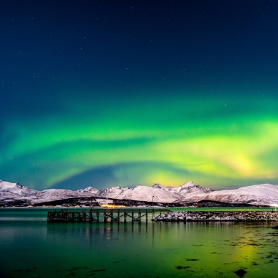 Caravana Magia Nórdica sob a Aurora Boreal