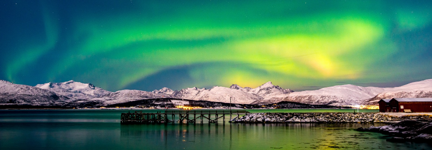 Caravana Magia Nórdica sob a Aurora Boreal